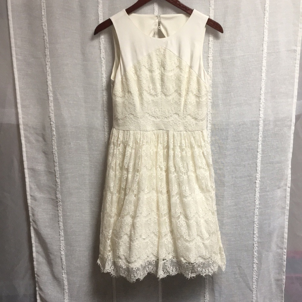 White dress